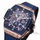 Perfect replica BBF factory Hublot Big Bang barrel shaped rose gold case watch (3)_th.jpg